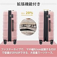 ✨拡張機能付き✨スーツケース 機内持込 キャリーケース ダブルキャスター S Amazon | [Waseang] スーツケース キャリーケース キャリー